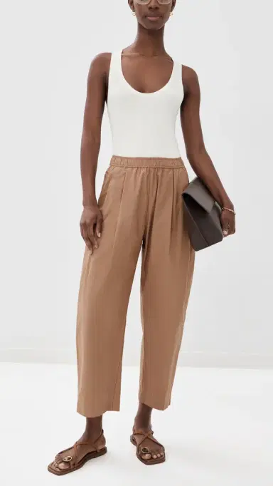 APIECE APART Spa Pleat Pants Deep Khaki | Thumbnail 5