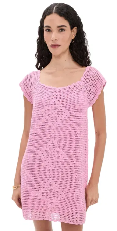 Cleobella Clementina Mini Dress Prism Pink | Thumbnail 1 Cleobella Clementina Mini Dress Prism Pink | Thumbnail 1