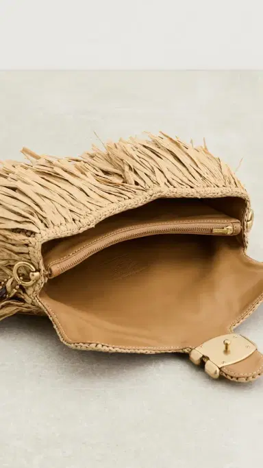 Coach Straw Tabby Shoulder Bag Natural One Size | Thumbnail 6 Coach Straw Tabby Shoulder Bag Natural One Size | Thumbnail 6