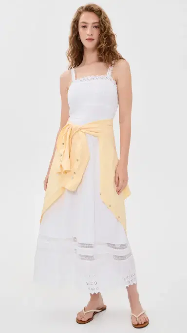 Splendid Avery Maxi Dress White | Thumbnail 5