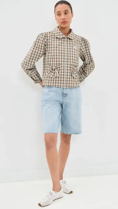 Sandy Liang Necco Jacket Brown ulti | Thumbnail 5