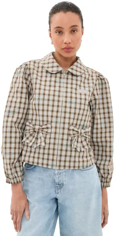 Sandy Liang Necco Jacket Brown ulti | Thumbnail 1