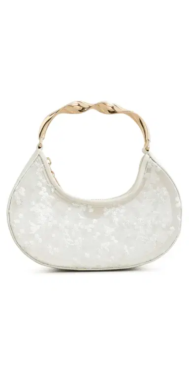 Simkhai Nixi Floral Embroidered Mesh Twist Handle Bag | Thumbnail 1 Simkhai Nixi Floral Embroidered Mesh Twist Handle Bag | Thumbnail 1