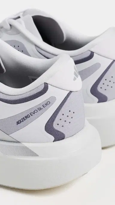 Adidas Adizero EVO SL EXO Sneakers Glory Grey/Silver/Dash Grey 9 | Thumbnail 4 Adidas Adizero EVO SL EXO Sneakers Glory Grey/Silver/Dash Grey 9 | Thumbnail 4