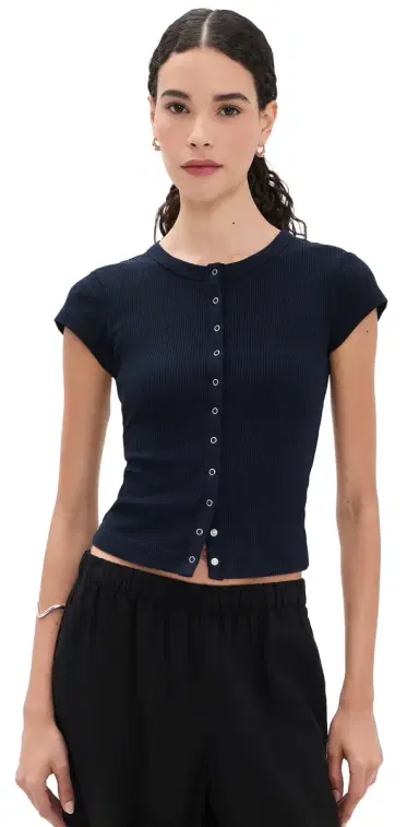 Citizens of Humanity Tabi Short Sleeve Cardigan | Thumbnail 1 Citizens of Humanity Tabi Short Sleeve Cardigan | Thumbnail 1