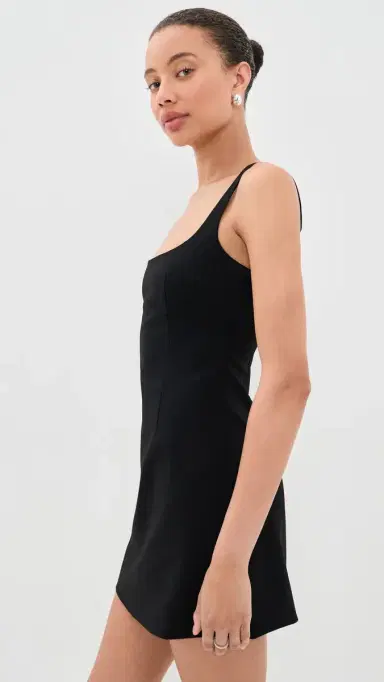 Sandy Liang Simon Dress Black | Thumbnail 4 Sandy Liang Simon Dress Black | Thumbnail 4