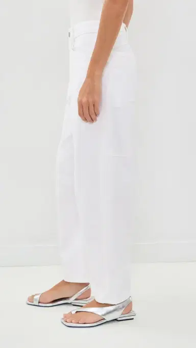rag & bone Stevie Utility Tapered Pants White | Thumbnail 4