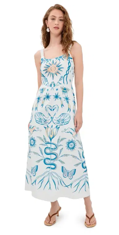 Cleobella Shelly Dress Lunada Print L | Thumbnail 1