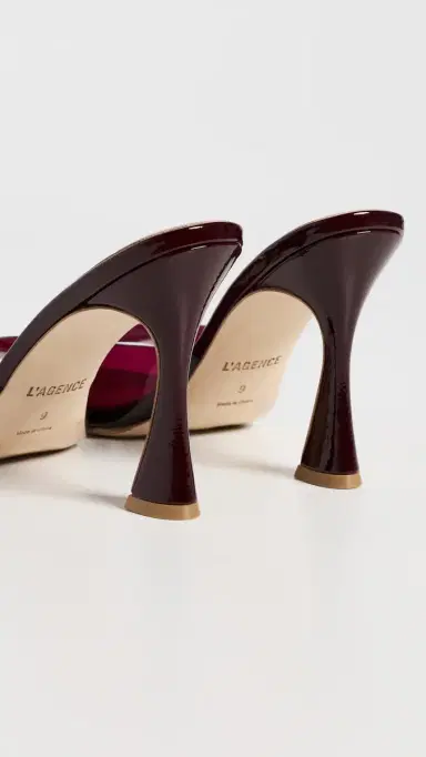 L'Agence Avery Shoes Burgundy 9 | Thumbnail 4 L'Agence Avery Shoes Burgundy 9 | Thumbnail 4