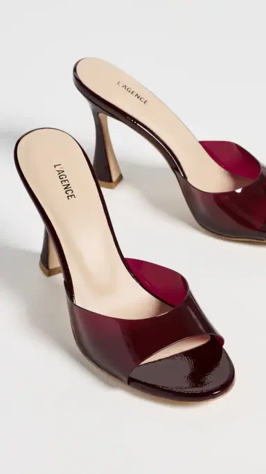L'Agence Avery Shoes Burgundy 9 | Thumbnail 5 L'Agence Avery Shoes Burgundy 9 | Thumbnail 5