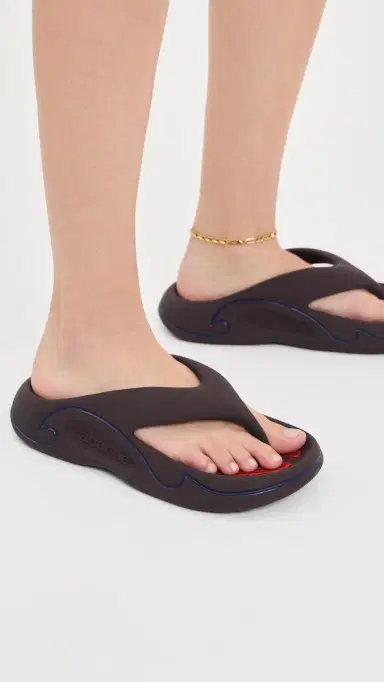Rabanne 3D Flip Flops | Thumbnail 3