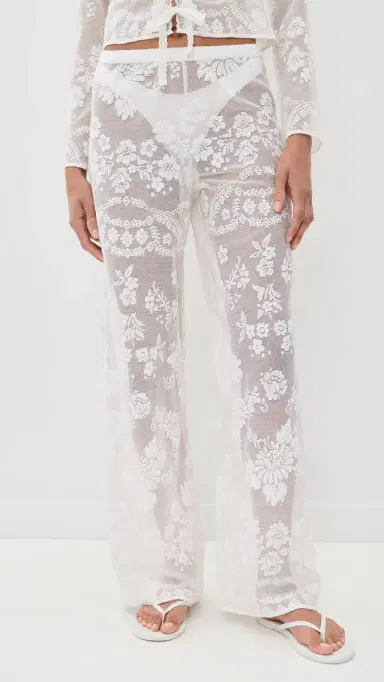 LoveShackFancy Jessia Pants | Thumbnail 2 LoveShackFancy Jessia Pants | Thumbnail 2