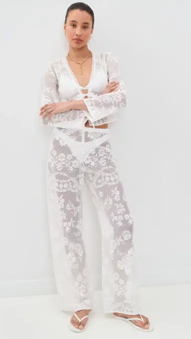 LoveShackFancy Jessia Pants | Thumbnail 5 LoveShackFancy Jessia Pants | Thumbnail 5