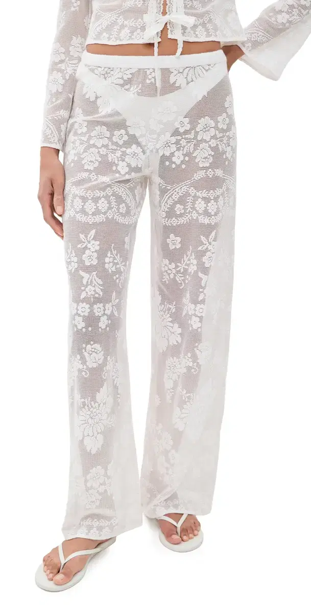 Jessia Pants White