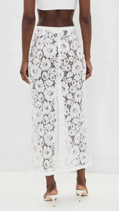 VRG GRL Devyn Lace Midi Skirt | Thumbnail 3 VRG GRL Devyn Lace Midi Skirt | Thumbnail 3