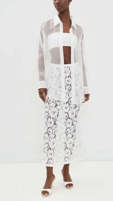 VRG GRL Devyn Lace Midi Skirt | Thumbnail 5 VRG GRL Devyn Lace Midi Skirt | Thumbnail 5