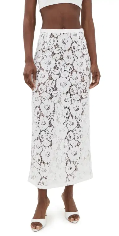 VRG GRL Devyn Lace Midi Skirt | Thumbnail 1 VRG GRL Devyn Lace Midi Skirt | Thumbnail 1