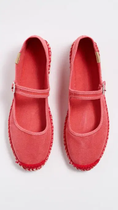 Free People Oasis Mary Jane Espadrilles Washed Salsa 6 | Thumbnail 5
