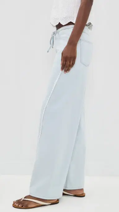 DL1961 Sienna Low Slung Wide Leg Relaxed Jeans Saltstone Lace (DL Aura) | Thumbnail 4 DL1961 Sienna Low Slung Wide Leg Relaxed Jeans Saltstone Lace (DL Aura) | Thumbnail 4