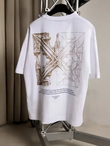 Off-White Milano City Garments Skate  T-Shirt | Thumbnail 6