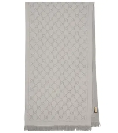 Gucci GG wool jacquard scarf | Thumbnail 1 Gucci GG wool jacquard scarf | Thumbnail 1