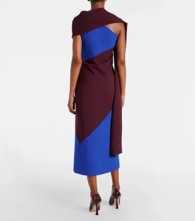 Roksanda Capella crêpe midi dress | Thumbnail 4