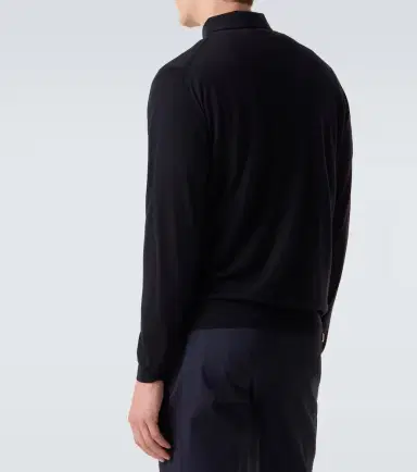 Lardini Virgin wool polo sweater | Thumbnail 5