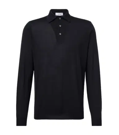 Lardini Virgin wool polo sweater | Thumbnail 1