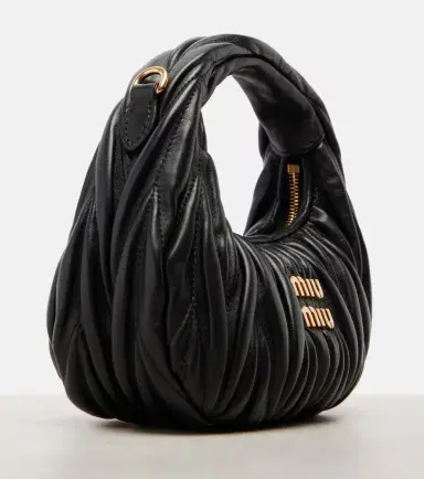 Miu Miu Wander Mini matelassé leather tote bag | Thumbnail 2 Miu Miu Wander Mini matelassé leather tote bag | Thumbnail 2
