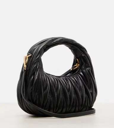 Miu Miu Wander Mini matelassé leather tote bag | Thumbnail 3 Miu Miu Wander Mini matelassé leather tote bag | Thumbnail 3