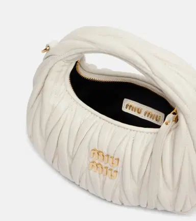 Miu Miu Wander Mini matelassé leather shoulder bag | Thumbnail 3
