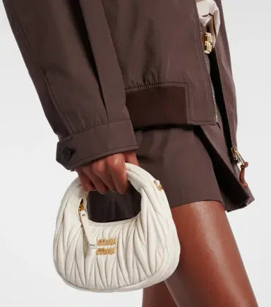 Miu Miu Wander Mini matelassé leather shoulder bag | Thumbnail 4