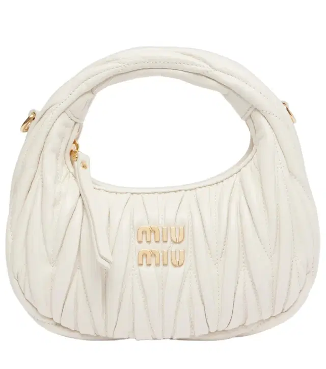 Miu Miu Wander Mini matelassé leather shoulder bag