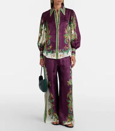 Alemais Alémais Ruthie printed wide-leg pants | Thumbnail 5