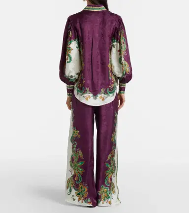 Alemais Alémais Ruthie printed wide-leg pants | Thumbnail 6