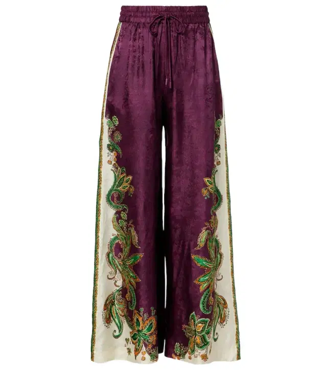 Alemais Alémais Ruthie printed wide-leg pants