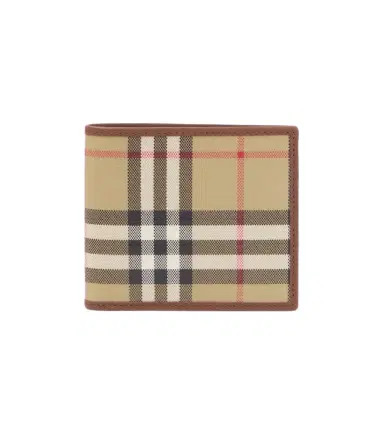 Burberry Check canvas bifold wallet | Thumbnail 1
