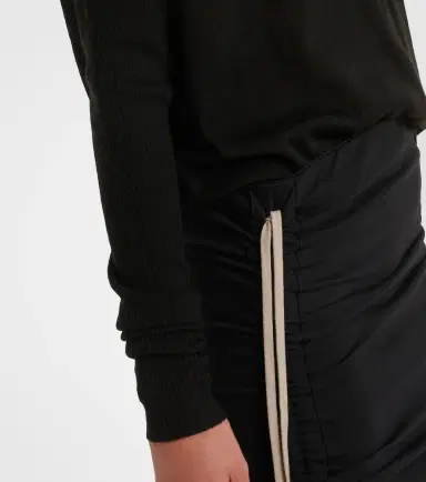 Rick Owens Crater draped virgin wool sweater | Thumbnail 5