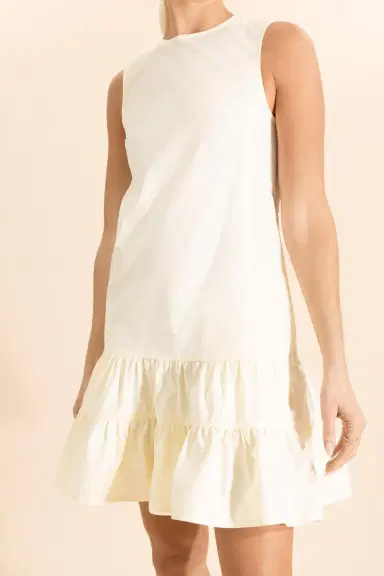 Ulla Johnson Cecily Mini Dress - Butter | Thumbnail 2