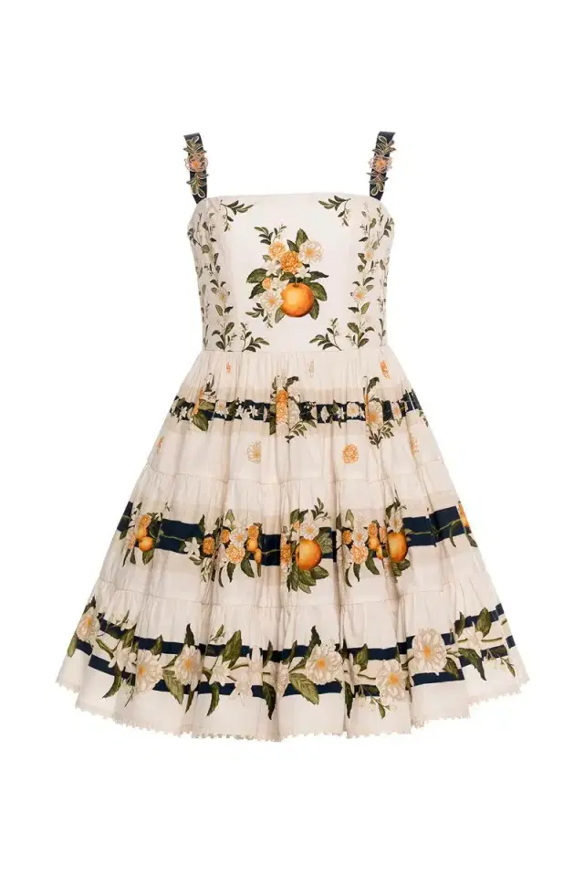 Agua by Agua Bendita Lima Mini Dress
