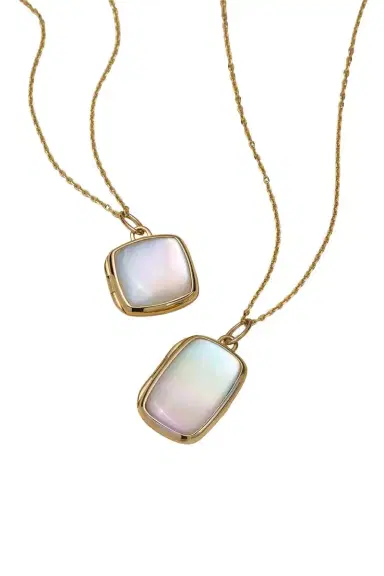 MONICA RICH KOSANN Pearl Double Sided Slim Britt Locket Necklace | Thumbnail 5 MONICA RICH KOSANN Pearl Double Sided Slim Britt Locket Necklace | Thumbnail 5