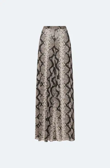 Lapointe Printed Mesh Wide Leg Pant | Thumbnail 4