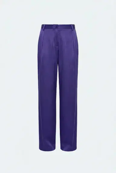 LAPOINTE Satin Relaxed Pleated Pant | Thumbnail 4 LAPOINTE Satin Relaxed Pleated Pant | Thumbnail 4