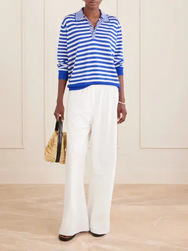 La Ligne Colby Cotton-poplin Wide-leg Pants | Thumbnail 2