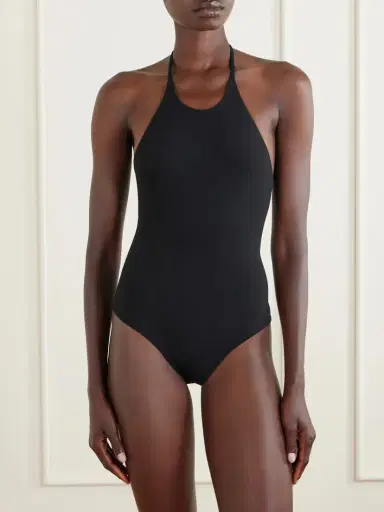 Lisa Marie Fernandez Halter Maillot Swimsuit | Thumbnail 2 Lisa Marie Fernandez Halter Maillot Swimsuit | Thumbnail 2