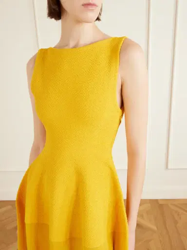 Proenza Schouler Sukki Open-back Draped Jersey Midi Dress | Thumbnail 5 Proenza Schouler Sukki Open-back Draped Jersey Midi Dress | Thumbnail 5