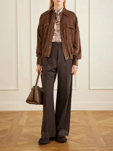 Brunello Cucinelli Velvet Shirt | Thumbnail 2