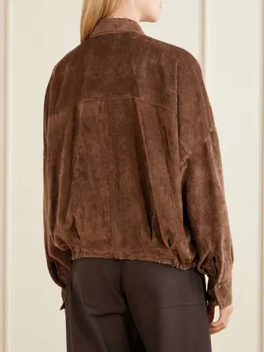 Brunello Cucinelli Velvet Shirt | Thumbnail 4