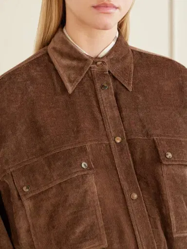 Brunello Cucinelli Velvet Shirt | Thumbnail 5