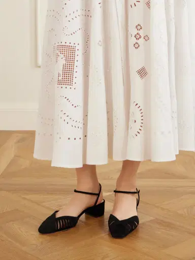 Aquazzura Yara 35 Suede Pumps | Thumbnail 2 Aquazzura Yara 35 Suede Pumps | Thumbnail 2